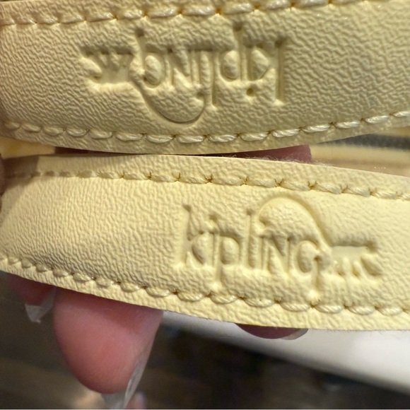 Kipling Frug Fold Over Zip Top Crossbody/ Shoulder Bag Butter Yellow - Picture 10 of 16